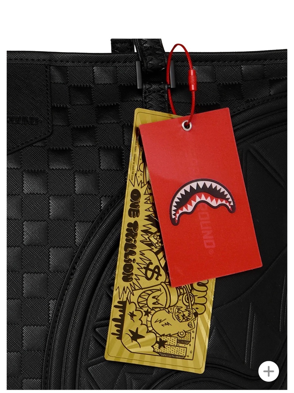 SPRAYGROUND THE GHOST MAISON TOTE BLACK ON BLACK LIMITED EDITION 🔥🔥🔥🔥 - Picture 3 of 11